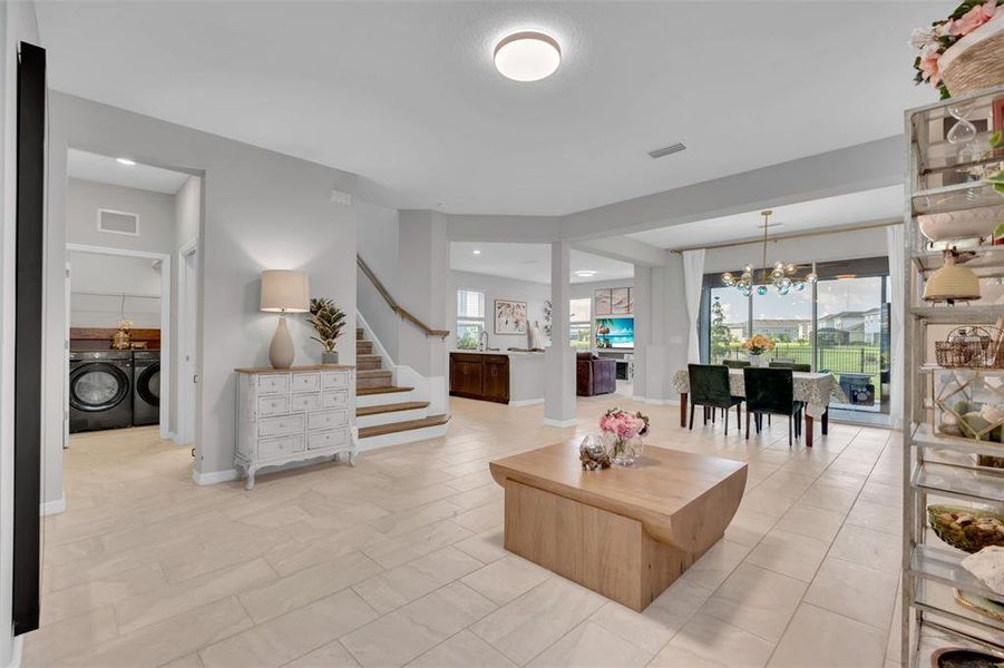 Furnished interior view inside a new home in , Nokomis (Image 19).