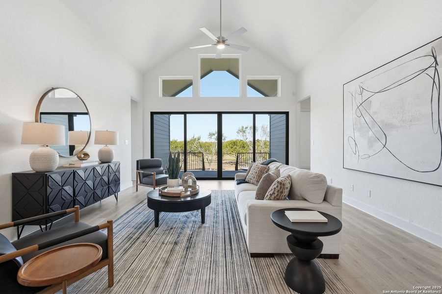 Furnished interior view inside a new home in Sienna Lakes, San Antonio (Image 36). Furnished interior view inside a new home in Sienna Lakes, San Antonio (Image 36).