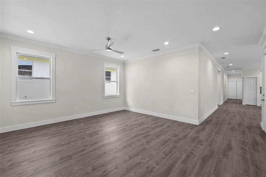 Spacious, unfurnished interior of a new home in , Tampa (Image 31). Spacious, unfurnished interior of a new home in , Tampa (Image 31).
