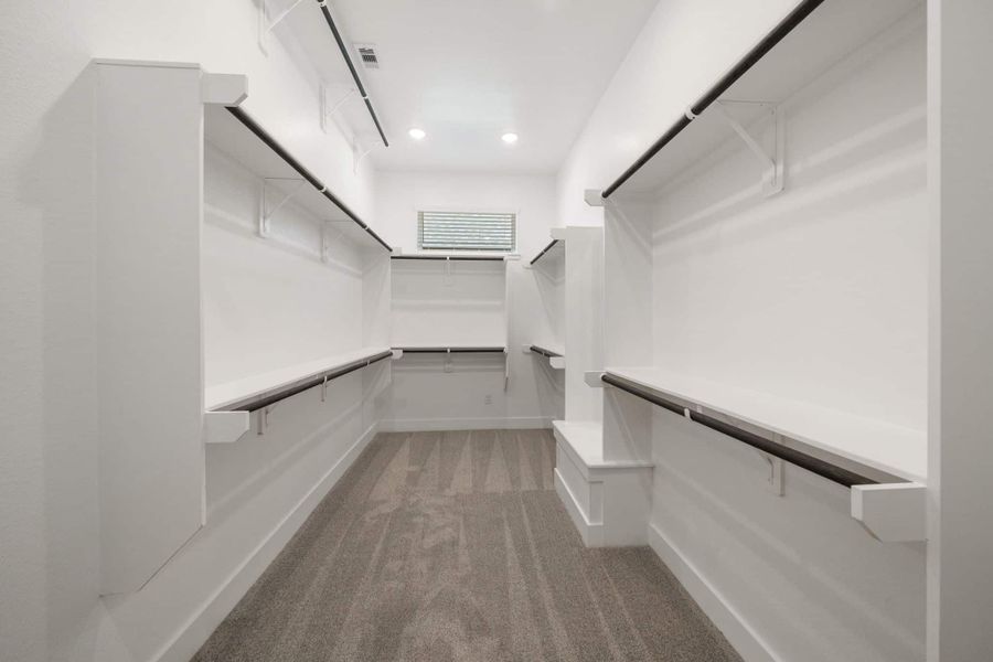 Representative unfurnished interior of a home built from the Waterloo – 60′ Lot by Chesmar Homes in Lakes of Cane Island, Katy (Image 20).