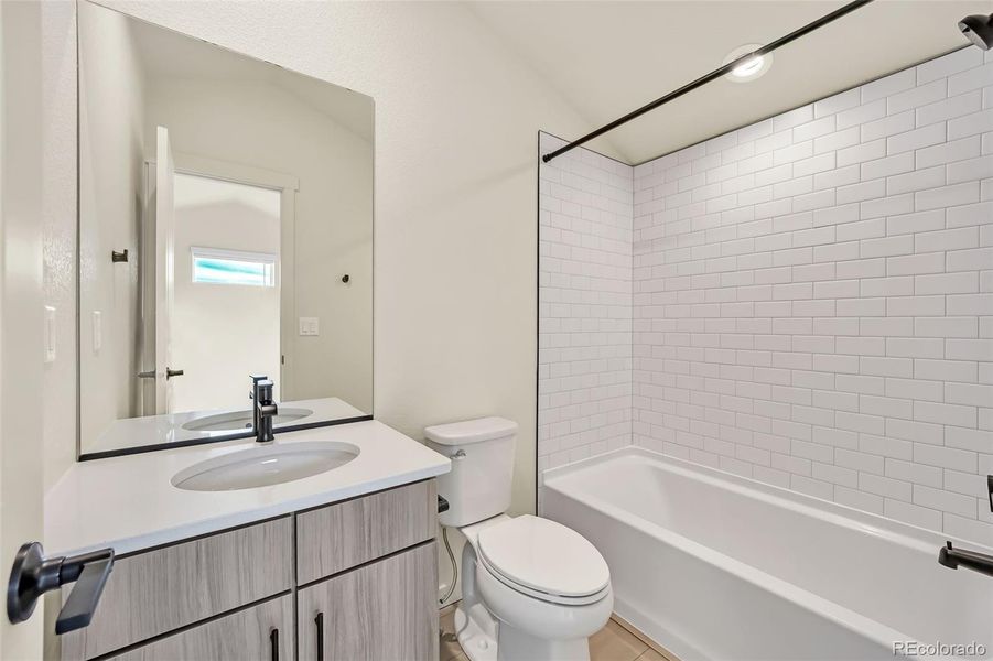 Furnished interior view inside a new home in , Colorado Springs (Image 10). Furnished interior view inside a new home in , Colorado Springs (Image 10).