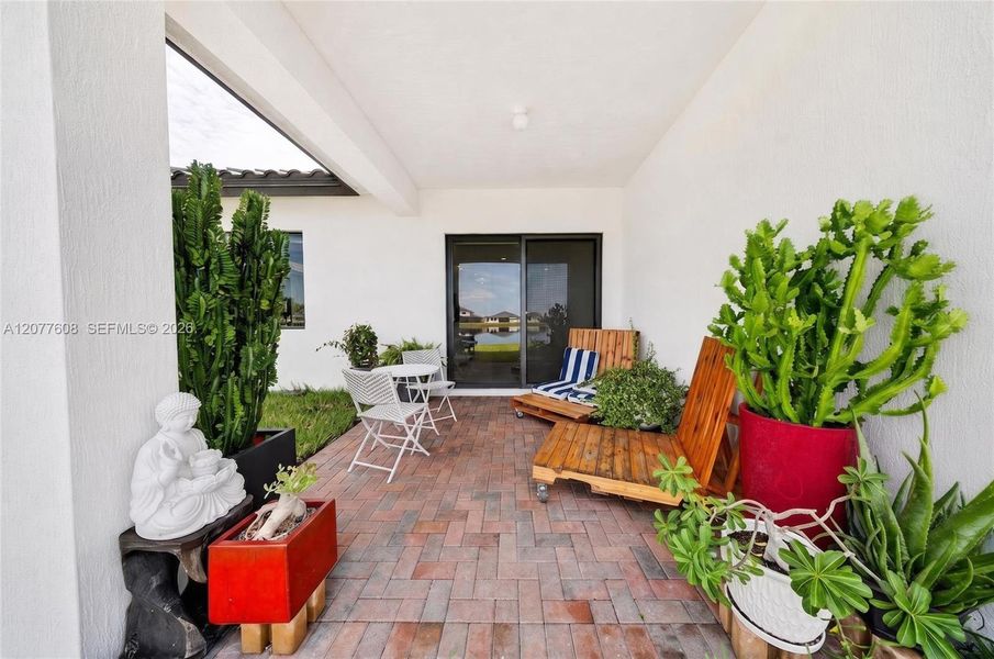 Exterior details and patio area of a home in , Immokalee (Image 34).