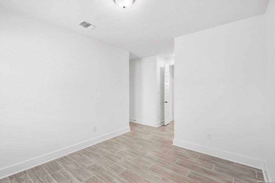 Spacious, unfurnished interior of a new home in The Reserve at Potranco Oaks, Castroville (Image 32). Spacious, unfurnished interior of a new home in The Reserve at Potranco Oaks, Castroville (Image 32).