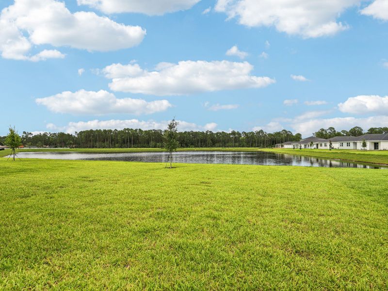 The Rear Water View at 8 Wandering Creek Way