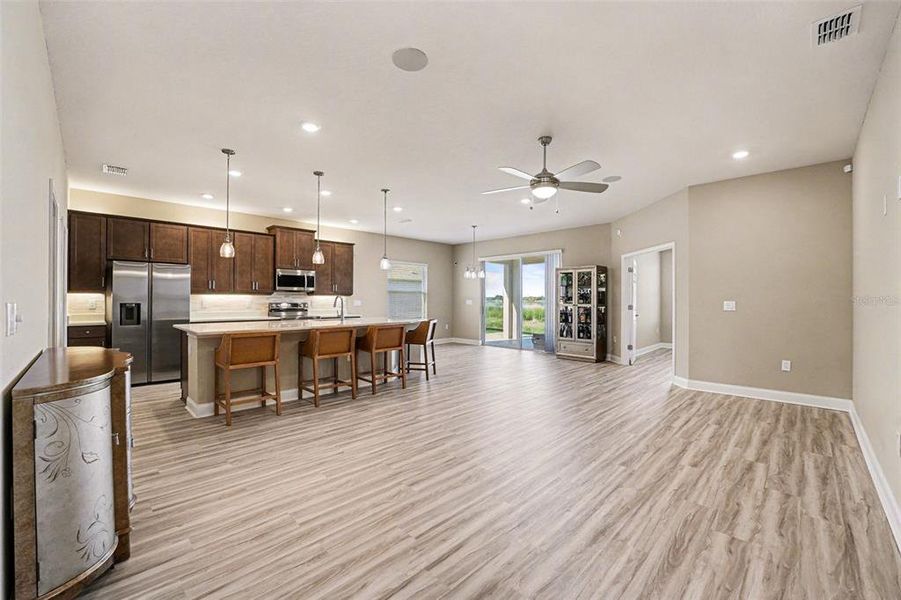 Furnished interior view inside a new home in , Lake Alfred (Image 10).