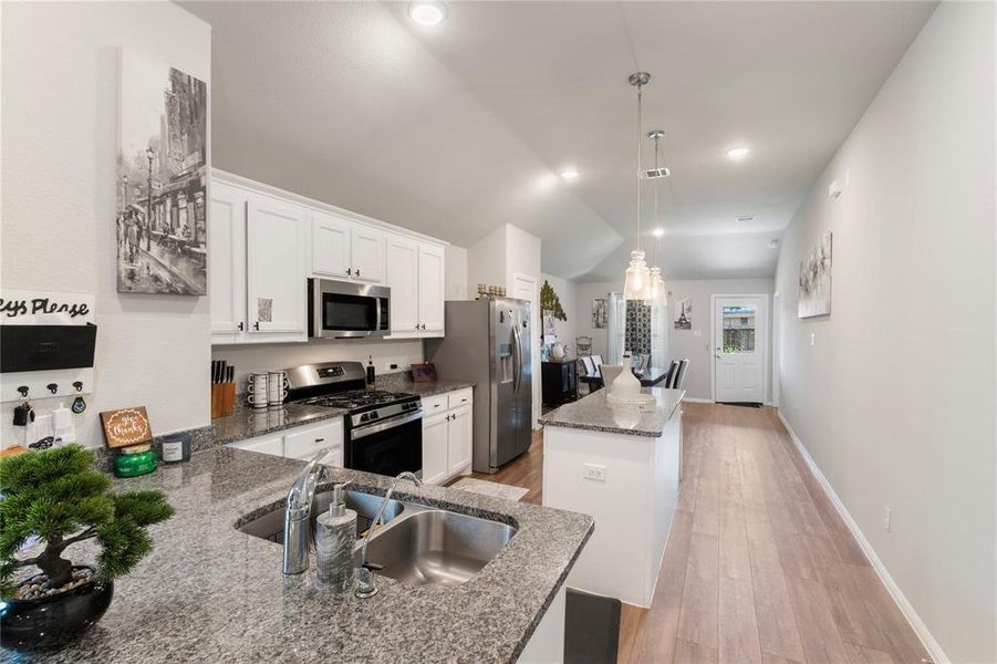 Furnished interior view inside a new home in Esperanza, Mesquite (Image 26). Furnished interior view inside a new home in Esperanza, Mesquite (Image 26).