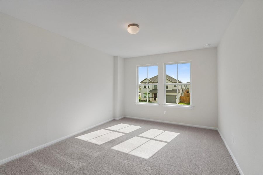 Spacious, unfurnished interior of a new home in Butler Farms, Liberty Hill (Image 22). Spacious, unfurnished interior of a new home in Butler Farms, Liberty Hill (Image 22).