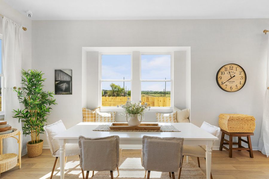 Representative furnished interior of a home built from the Wilshire by Chesmar Homes in Stream Waters, Seguin (Image 3). Representative furnished interior of a home built from the Wilshire by Chesmar Homes in Stream Waters, Seguin (Image 3).