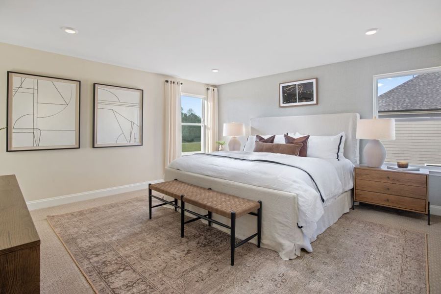 Representative furnished interior of a home built from the 2723 Modeled by KB Home in Wilson Creek Classic Series, Indian Land (Image 8).