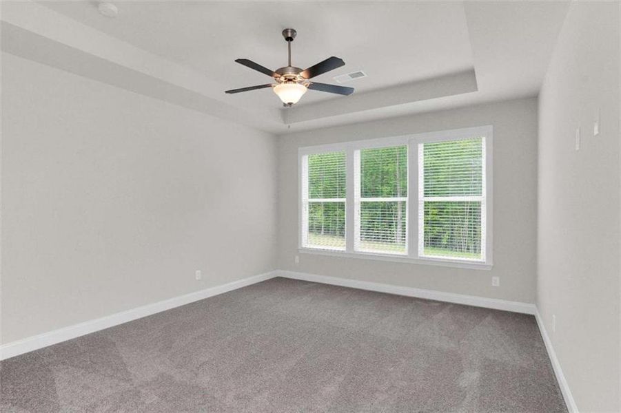 Spacious, unfurnished interior of a new home in Waters Edge, Mansfield (Image 22).