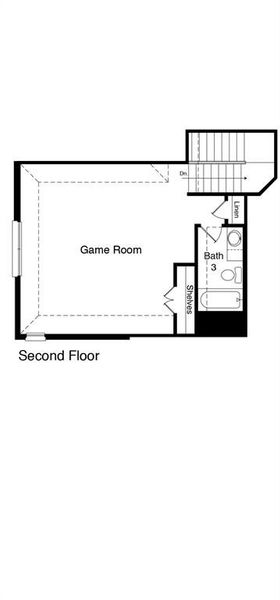 2D floor plan layout of this home in Morningstar, Fort Worth, TX (Image 3). 2D floor plan layout of this home in Morningstar, Fort Worth, TX (Image 3).