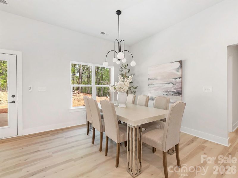 Furnished interior view inside a new home in , Stanfield (Image 11).