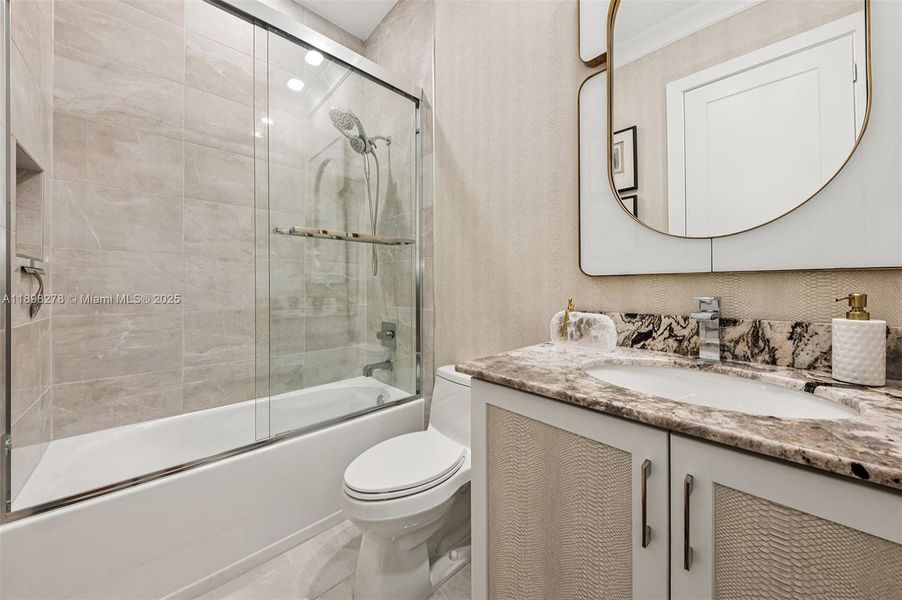 Furnished interior view inside a new home in , Palm Beach Gardens (Image 19).