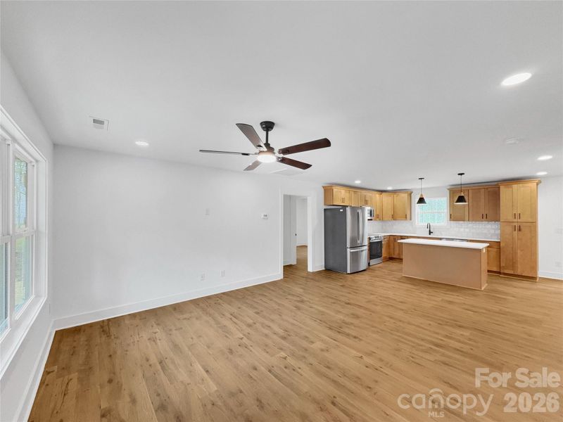 Open Concept Living area Open Concept Living area