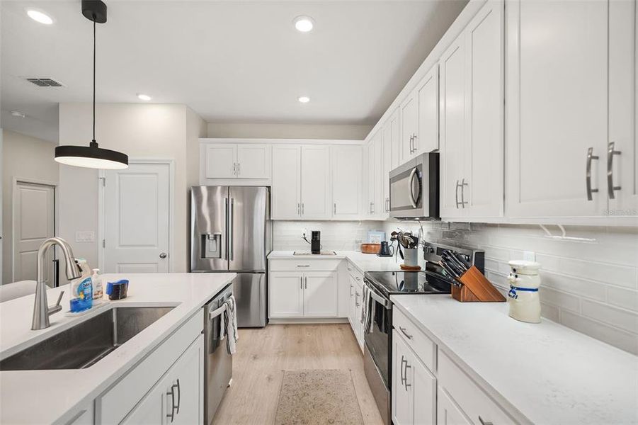 Furnished interior view inside a new home in Prairie Oaks, St. Cloud (Image 9).