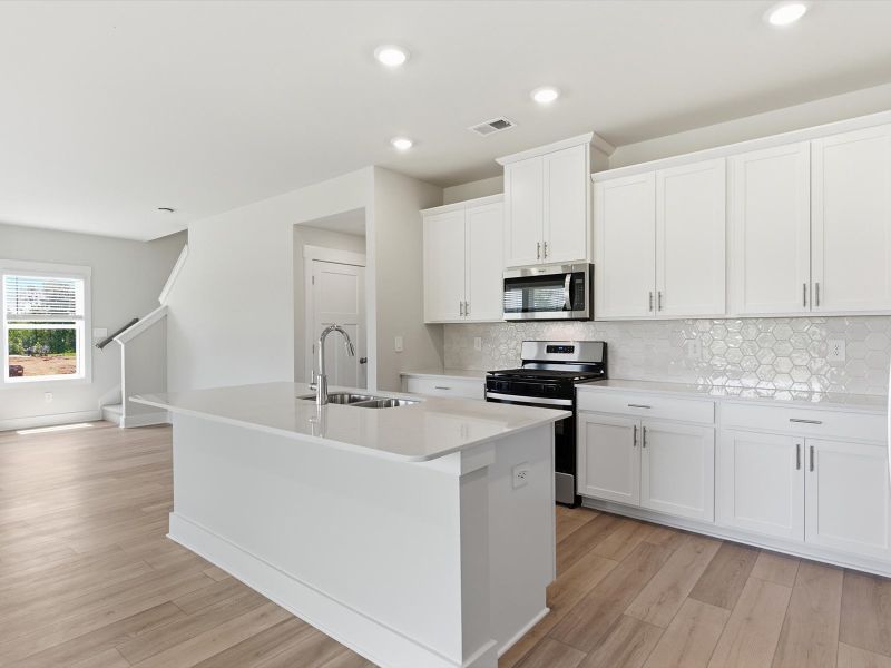 Furnished interior view inside a new home in Crossing at Abner Creek, Greer (Image 5).