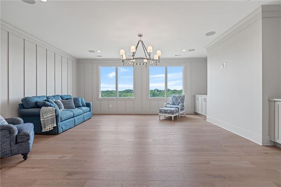 Furnished interior view inside a new home in , Ball Ground (Image 33).