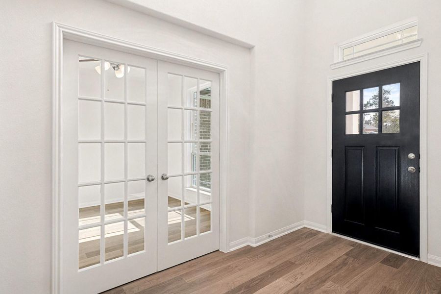 Spacious, unfurnished interior of a new home in Oakwood Ranch, Willis (Image 38).