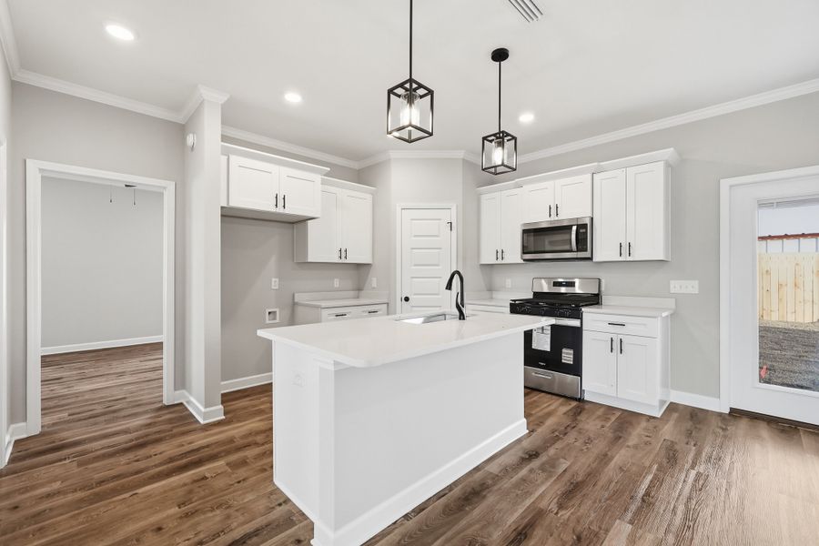 Furnished interior view inside a new home in , Crestview (Image 4).