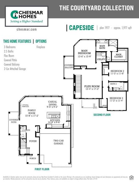 Capeside Floorplan Capeside Floorplan