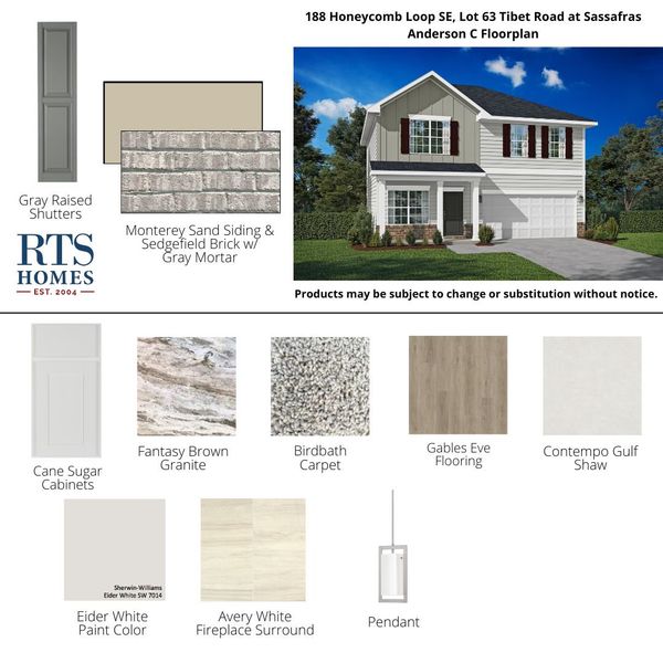 2D floor plan layout of this home in Tibet Road at Sassafras, Allenhurst, GA (Image 4).