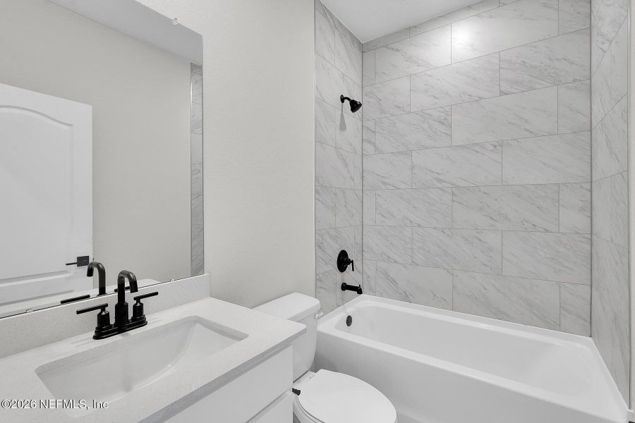 Furnished interior view inside a new home in , Jacksonville (Image 9).