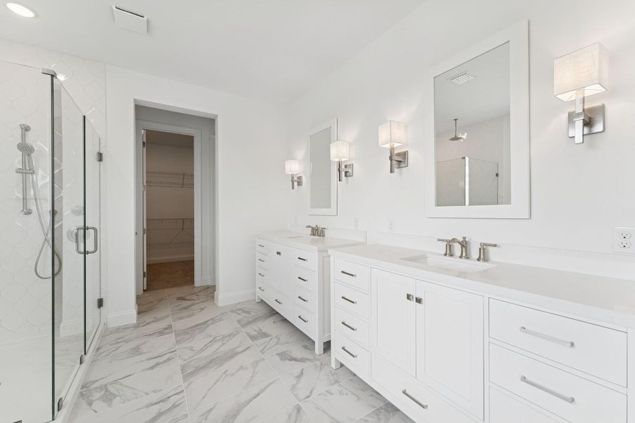 Furnished interior view inside a new home in Salerno Reserve - Single Family, Stuart (Image 20).