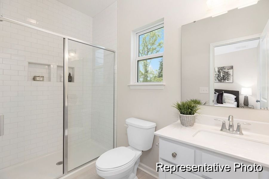 Furnished interior view inside a new home in Homecoming, Ravenel (Image 2).