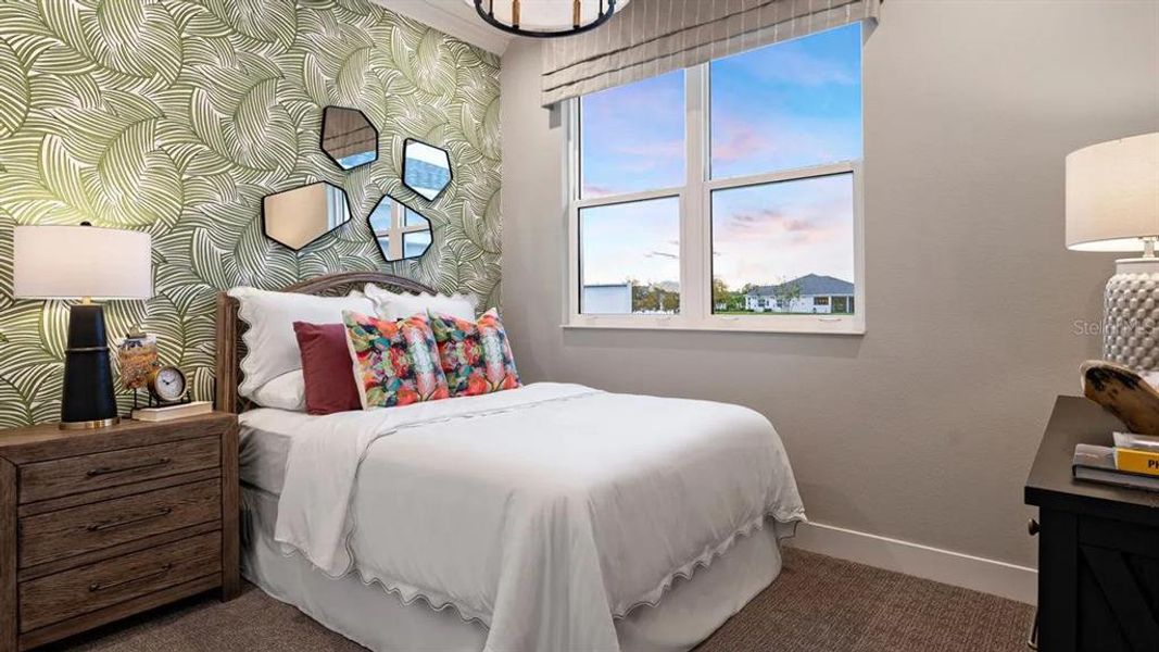 Furnished interior view inside a new home in , Deland (Image 26).