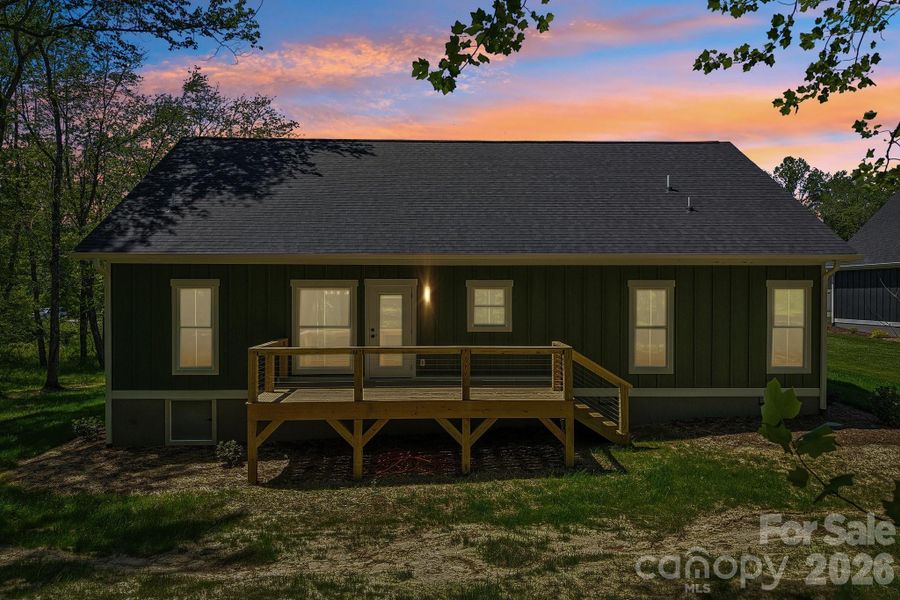 Exterior details and patio area of a home in , Hendersonville (Image 3).