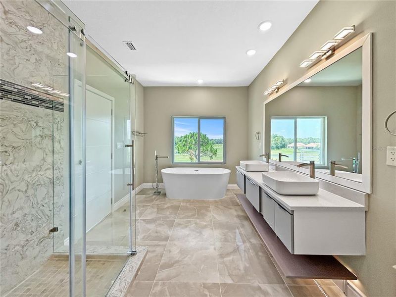 Furnished interior view inside a new home in , Davenport (Image 12).