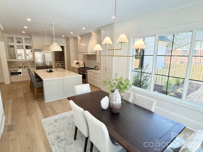 Furnished interior view inside a new home in , Charlotte (Image 11).