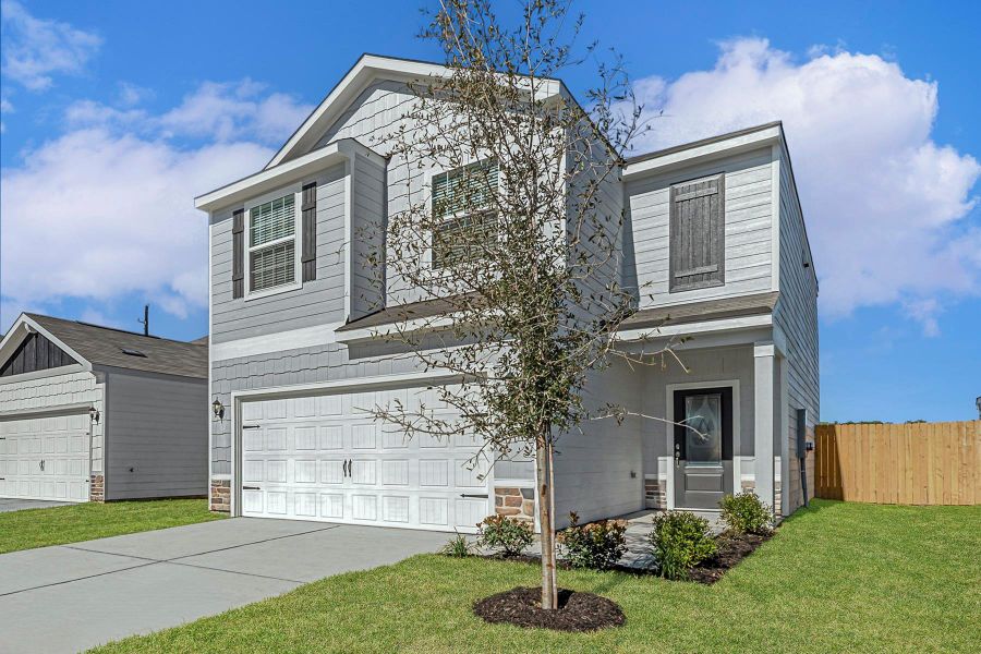 This Mesquite Floor Plan features three Bedrooms and two and a half Bathrooms This Mesquite Floor Plan features three Bedrooms and two and a half Bathrooms