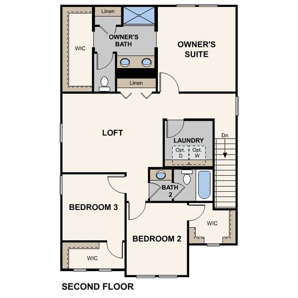 2D floor plan layout of this home in , Salisbury, NC (Image 6). 2D floor plan layout of this home in , Salisbury, NC (Image 6).