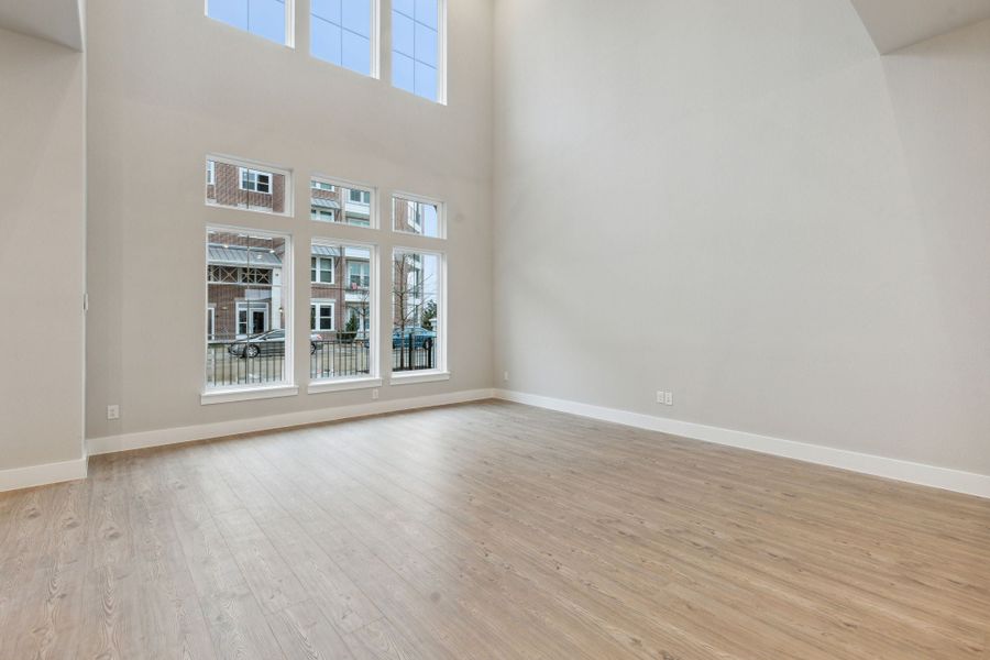 Spacious, unfurnished interior of a new home in Newman Village Townhomes, Frisco (Image 21).