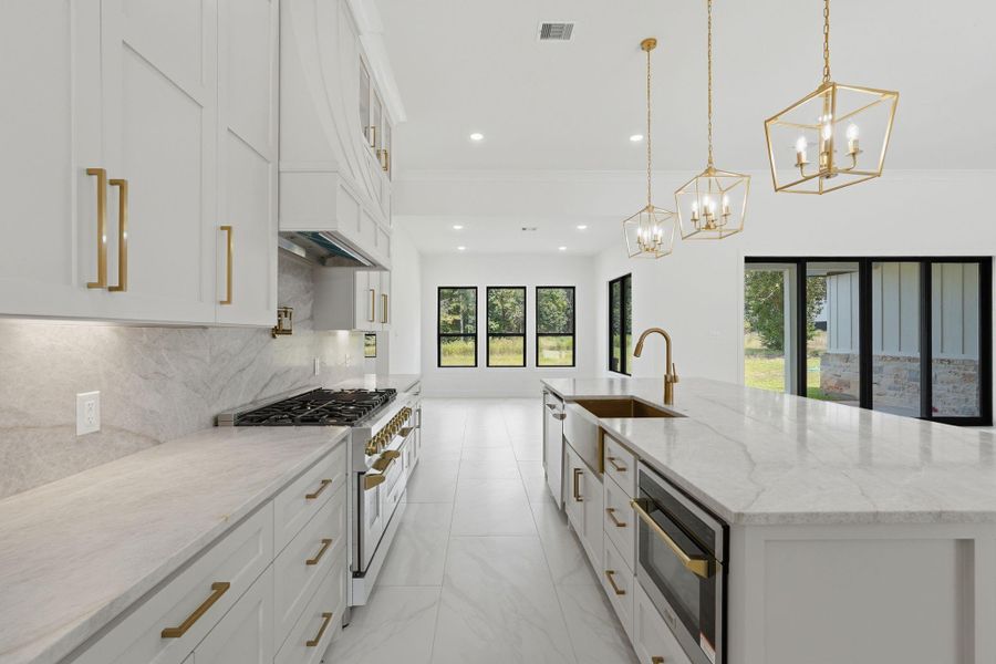 Furnished interior view inside a new home in , Willis (Image 5).
