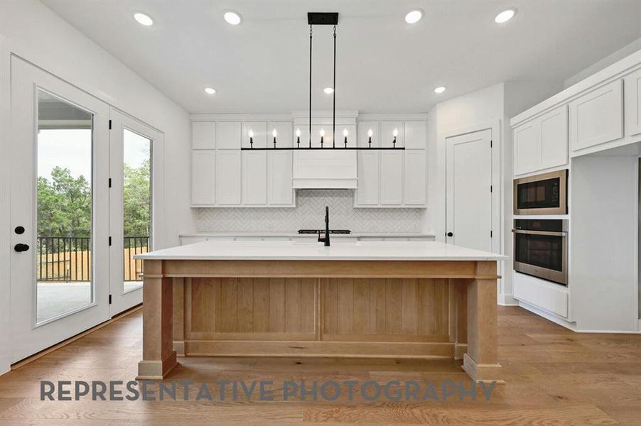 Furnished interior view inside a new home in Quail Hollow, Rockwall (Image 5).