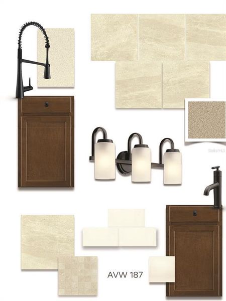 Sample of building materials used in homes in Avalon West, Spring Hill (Image 6). Sample of building materials used in homes in Avalon West, Spring Hill (Image 6).