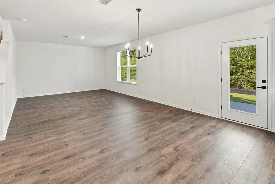 Spacious, unfurnished interior of a new home in The Groves of Berkeley, Moncks Corner (Image 25).