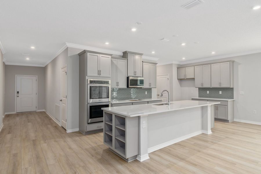 Representative furnished interior of a home built from the Drexel by Maronda Homes in Bellview Pointe, Bellview (Image 16).