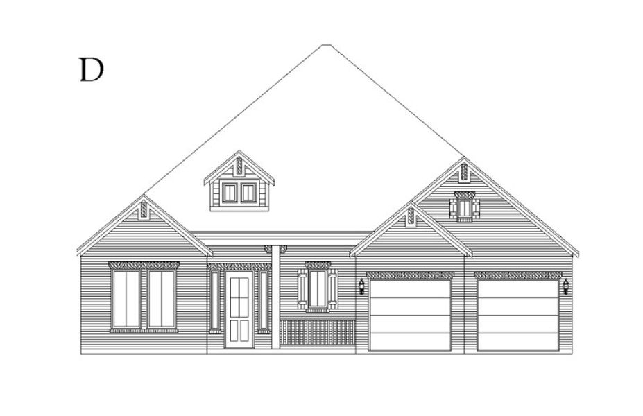 Representative rendering of the exterior for the Marshall by Windsor Homes (Image 26).