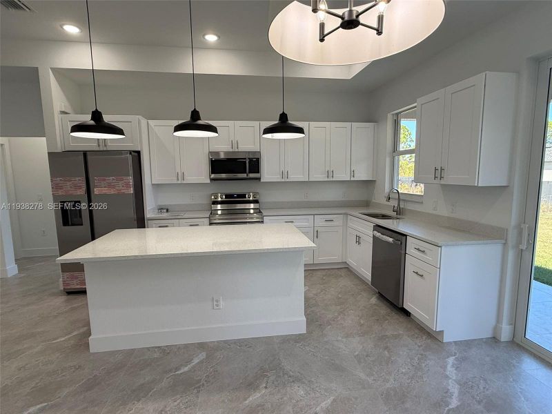 Furnished interior view inside a new home in , Lehigh Acres (Image 7).