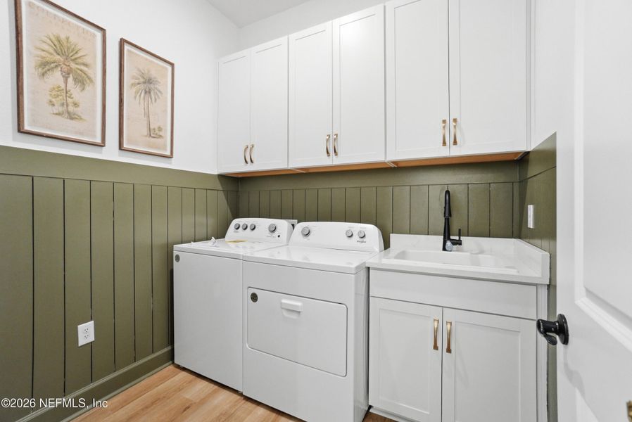 Furnished interior view inside a new home in , St. Augustine (Image 16).