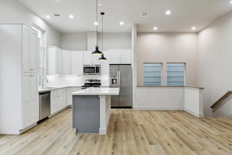 Furnished interior view inside a new home in , Houston (Image 3).
