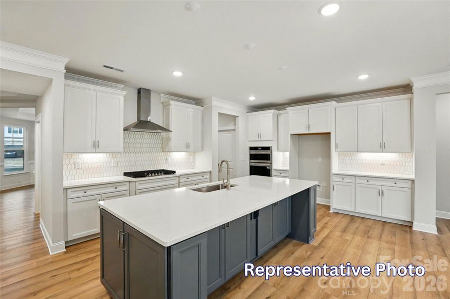 Furnished interior view inside a new home in The Enclave at Laurelbrook, Sherrills Ford (Image 5).