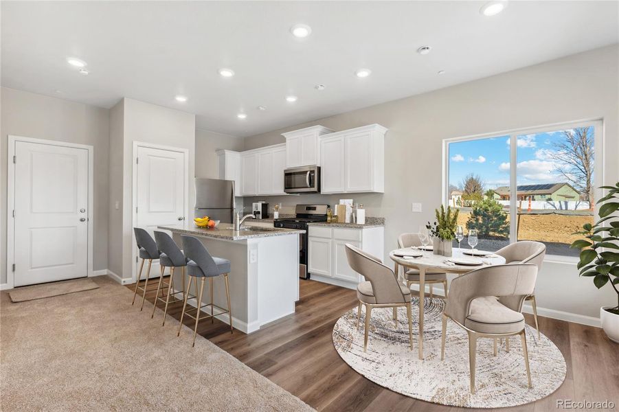 Furnished interior view inside a new home in Johnstown Village, Johnstown (Image 4).