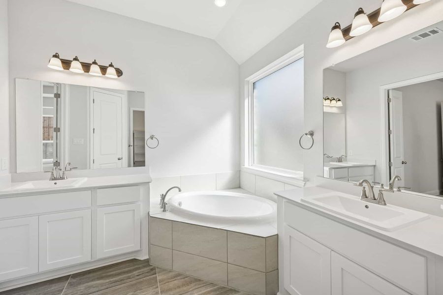 Furnished interior view inside a new home in Westside Preserve, Midlothian (Image 12).