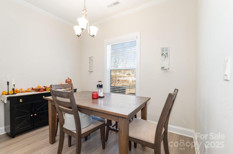 Furnished interior view inside a new home in , Troutman (Image 27).