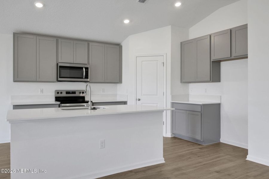 Furnished interior view inside a new home in Diamond Springs, Jacksonville (Image 13).