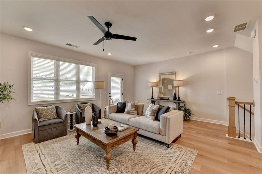 Furnished interior view inside a new home in , Kennesaw (Image 30).